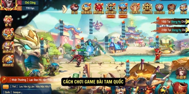 Game Bài Tam Quốc – Trò Chơi 78WIN Đậm Chất Chiến Thuật 4 Cách chơi game bài tam quốc