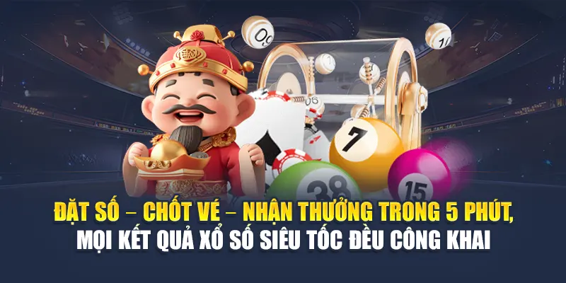 Xổ Số Siêu Tốc 78WIN Quay Mỗi 5 Phút, Thắng Nhanh Gọn 5 Đặt số – chốt vé – nhận thưởng trong 5 phút, mọi kết quả xổ số siêu tốc đều công khai